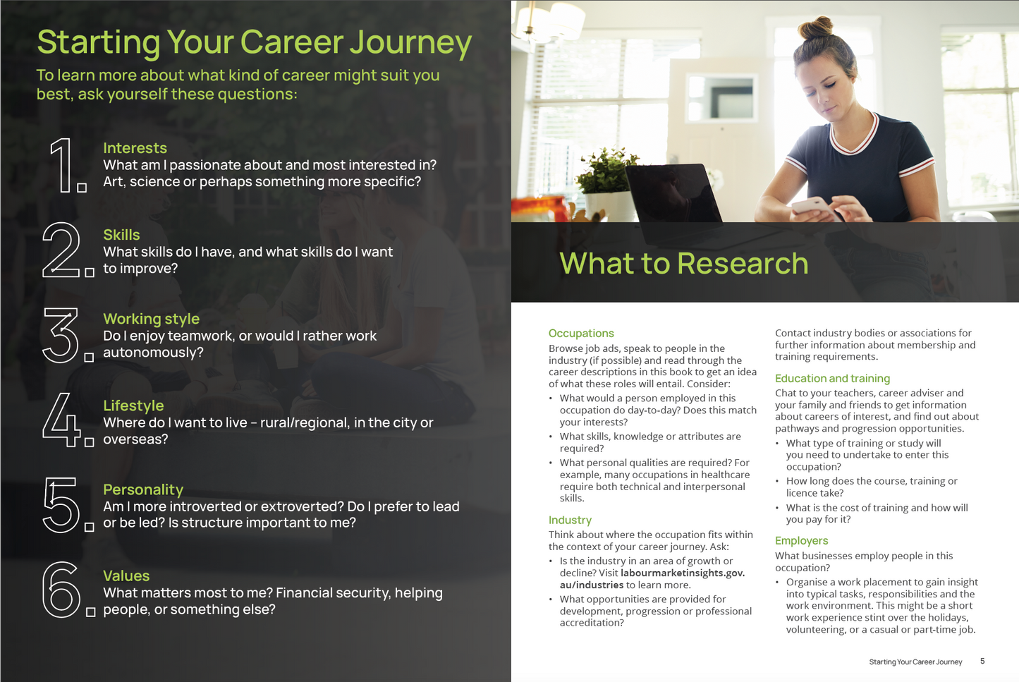 The Good Careers Guide and The Good Universities Guide 2023 Flip Book